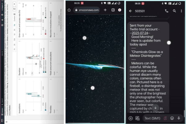 Planetary - Serverless application